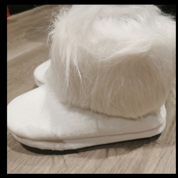 Furry velvet bootie slipper - Picture 4 of 4